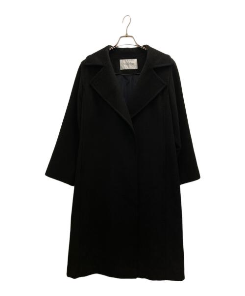 MaxMara（マックスマーラ）MaxMara (マックスマーラ) マニュエラアイコンコート ブラック サイズ:44の古着・服飾アイテム