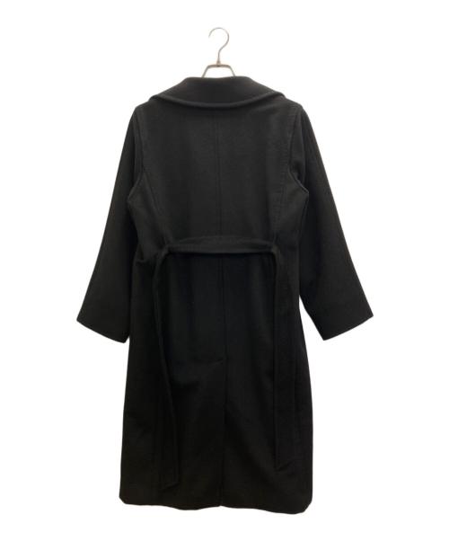 MaxMara（マックスマーラ）MaxMara (マックスマーラ) マニュエラアイコンコート ブラック サイズ:44の古着・服飾アイテム