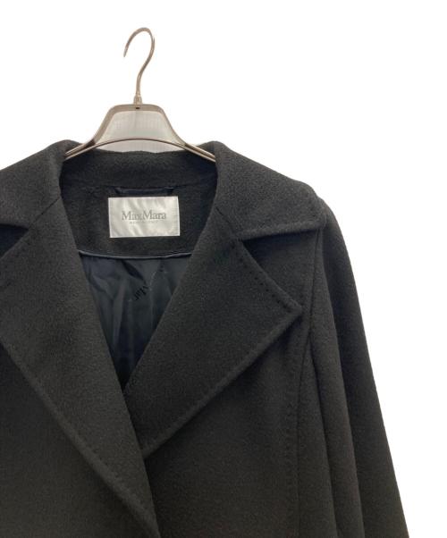 MaxMara（マックスマーラ）MaxMara (マックスマーラ) マニュエラアイコンコート ブラック サイズ:44の古着・服飾アイテム