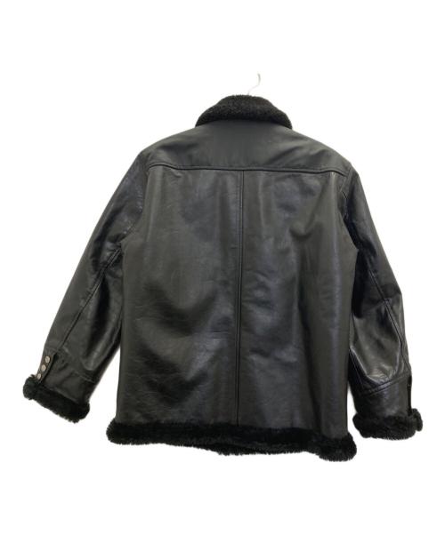 ABAHOUSE（アバハウス）ABAHOUSE (アバハウス) レザージャケット ブラック サイズ:2の古着・服飾アイテム