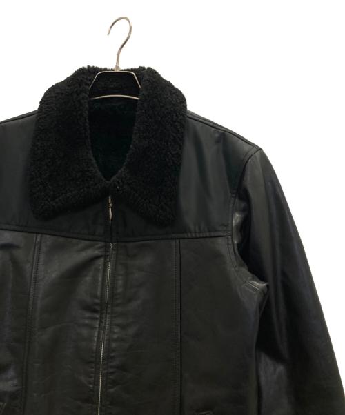 ABAHOUSE（アバハウス）ABAHOUSE (アバハウス) レザージャケット ブラック サイズ:2の古着・服飾アイテム