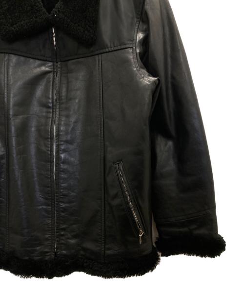 ABAHOUSE（アバハウス）ABAHOUSE (アバハウス) レザージャケット ブラック サイズ:2の古着・服飾アイテム