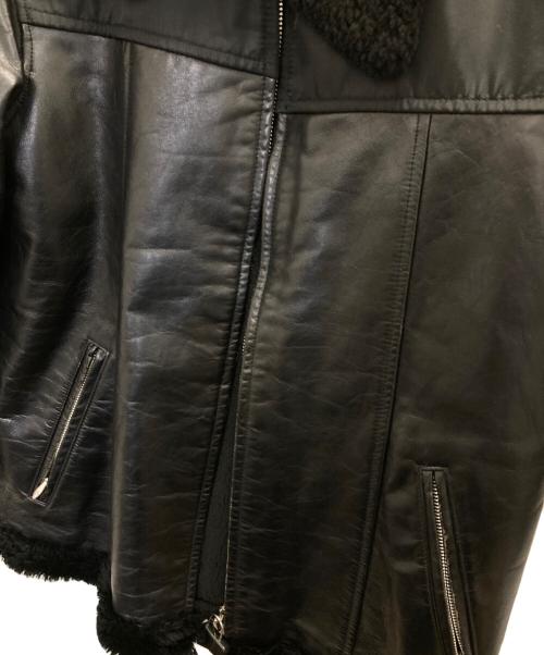 ABAHOUSE（アバハウス）ABAHOUSE (アバハウス) レザージャケット ブラック サイズ:2の古着・服飾アイテム