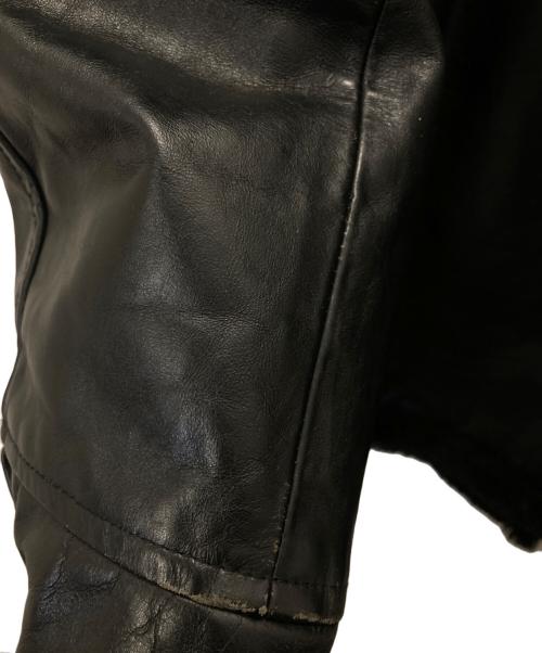 ABAHOUSE（アバハウス）ABAHOUSE (アバハウス) レザージャケット ブラック サイズ:2の古着・服飾アイテム