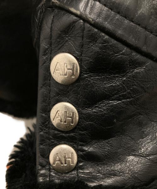 ABAHOUSE（アバハウス）ABAHOUSE (アバハウス) レザージャケット ブラック サイズ:2の古着・服飾アイテム