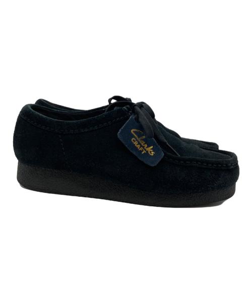 CLARKS（クラークス）CLARKS (クラークス) ワラビーシューズ ブラック サイズ:24㎝の古着・服飾アイテム