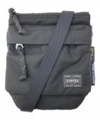 PORTER×COMME des GARCONS HOMMEポーター×コムデギャルソン オム）の古着「ショルダーバッグ」｜ブラック
