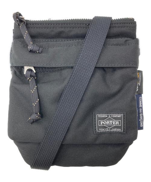 PORTER（ポーター）PORTER (ポーター) COMME des GARCONS HOMME (コムデギャルソン オム) ショルダーバッグ ブラックの古着・服飾アイテム