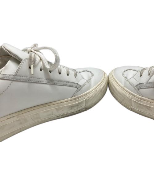 Salvatore Ferragamo（サルヴァトーレ フェラガモ）Salvatore Ferragamo (サルヴァトーレ フェラガモ) ローカットスニーカー ホワイト サイズ:SIZE9の古着・服飾アイテム