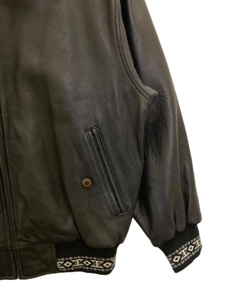 FRIENDLY ORIGINAL（フレンドリーオリジナル）FRIENDLY ORIGINAL (フレンドリーオリジナル) レザージャケット ブラック サイズ:Ｍの古着・服飾アイテム