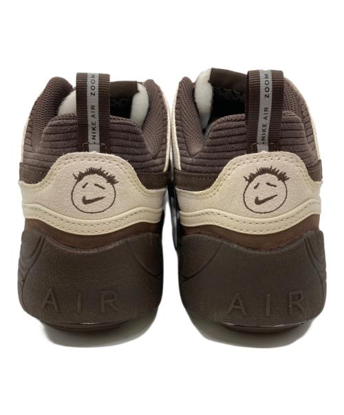 NIKE（ナイキ）NIKE (ナイキ) TRAVIS SCOTT (トラヴィススコット) Zoom Field Jaxx ホワイト×ブラウン サイズ:27㎝ 未使用品の古着・服飾アイテム