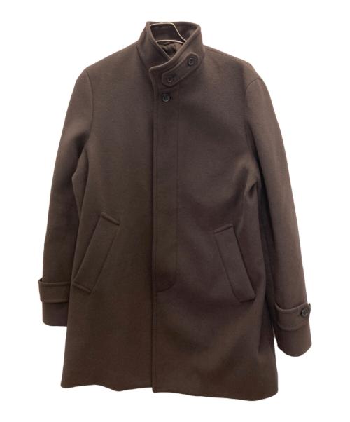 green label relaxing（グリーンレーベルリラクシング）green label relaxing (グリーンレーベルリラクシング) ショート ビーバー スタンド コート ブラウン サイズ:XLの古着・服飾アイテム