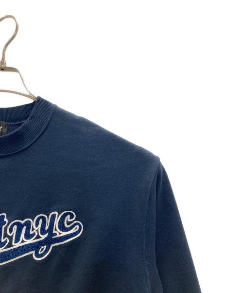 Schott（ショット）Schott (ショット) SCRIPT CREW SWEAT ネイビー サイズ:Ｍの古着・服飾アイテム