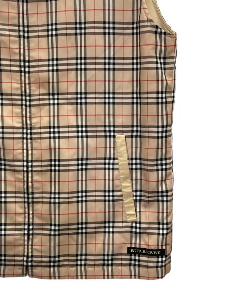 BURBERRY GOLF（バーバリーゴルフ）BURBERRY GOLF (バーバリーゴルフ) ジップベスト ベージュ サイズ:Ｍの古着・服飾アイテム