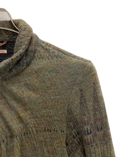 KAPITAL（キャピタル）KAPITAL (キャピタル) コットンカーディガン オリーブ サイズ:SIZE Sの古着・服飾アイテム