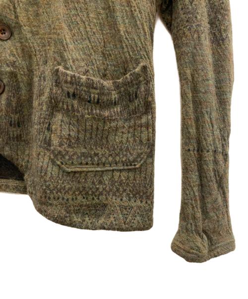 KAPITAL（キャピタル）KAPITAL (キャピタル) コットンカーディガン オリーブ サイズ:SIZE Sの古着・服飾アイテム