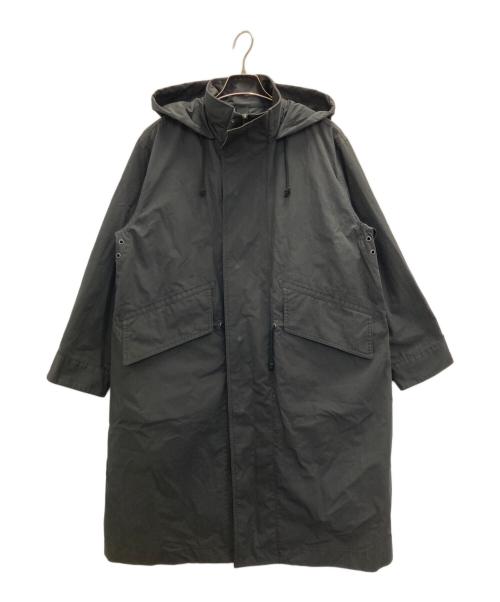 MHL（マーガレットハウエル）MHL (マーガレットハウエル) PLAINWEAVE COTTON  NYLON COAT ブラック サイズ:SIZE 2の古着・服飾アイテム