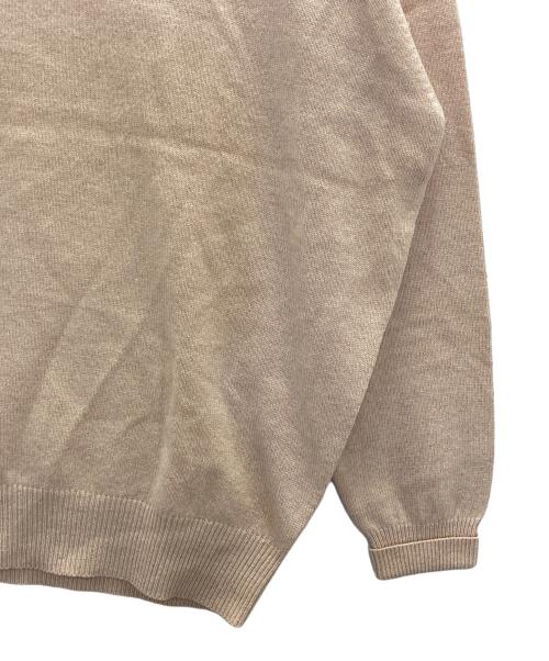 PAPAS（パパス）PAPAS (パパス) クルーネックニット ピンク サイズ:Lの古着・服飾アイテム