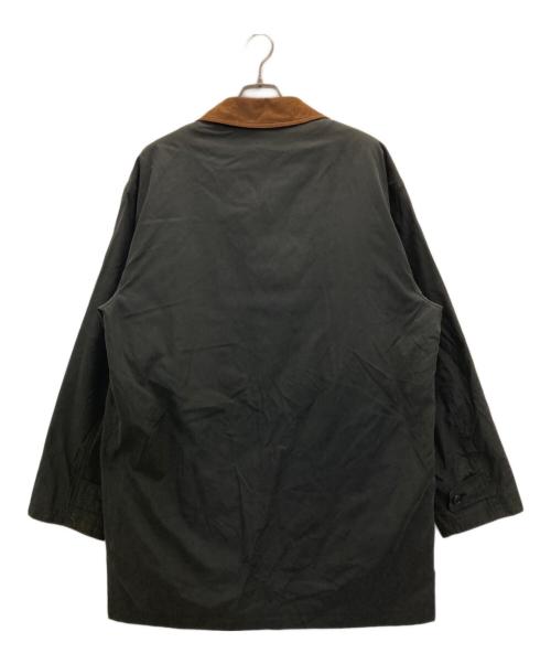 BARNEYS NEWYORK（バーニーズ・ニューヨーク）BARNEYS NEWYORK (バーニーズ・ニューヨーク) ライナー付襟レザーコート ブラック サイズ:Lの古着・服飾アイテム