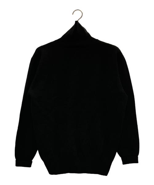 PAPAS（パパス）PAPAS (パパス) カシミヤ混タートルネックニット ブラック サイズ:表記無しの古着・服飾アイテム