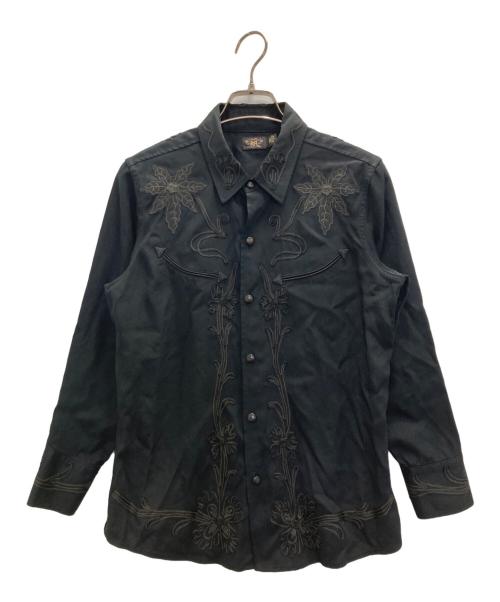 RRL（ダブルアールエル）RRL (ダブルアールエル) ウエスタンシャツ ブラック サイズ:不明の古着・服飾アイテム