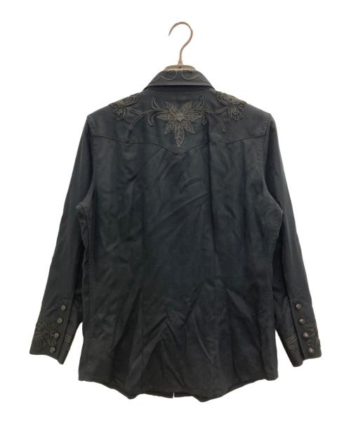 RRL（ダブルアールエル）RRL (ダブルアールエル) ウエスタンシャツ ブラック サイズ:不明の古着・服飾アイテム