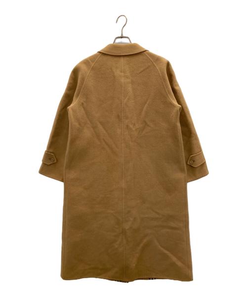 Burberry's（バーバリーズ）Burberry's (バーバリーズ) 裏ノバチェックウールステンカラーコート ベージュ サイズ:AB2の古着・服飾アイテム