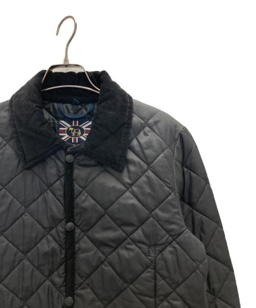 LAVENHAM（ラベンハム）LAVENHAM (ラベンハム) キルティングジャケット ブラック サイズ:34の古着・服飾アイテム