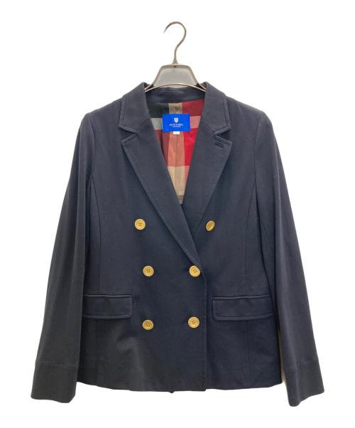 BLUE LABEL CRESTBRIDGE（ブルーレーベルクレストブリッジ）BLUE LABEL CRESTBRIDGE (ブルーレーベルクレストブリッジ) 金釦テーラードジャケット ネイビー サイズ:36の古着・服飾アイテム