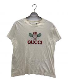 GUCCI（グッチ）の古着「Tennis Logo Tee」｜アイボリー