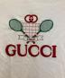 中古・古着 GUCCI (グッチ) Tennis Logo Tee アイボリー サイズ:Ｍ：17000円