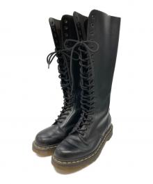 Dr.Martens（ドクターマーチン）の古着「ロングブーツ」｜ブラック