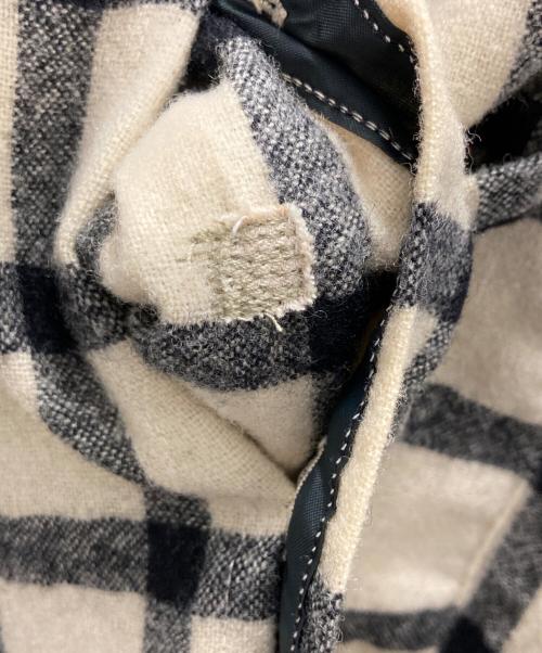 PENDLETON（ペンドルトン）PENDLETON (ペンドルトン) 70'sチェックネルシャツ アイボリー×ブラック サイズ:Ｌの古着・服飾アイテム