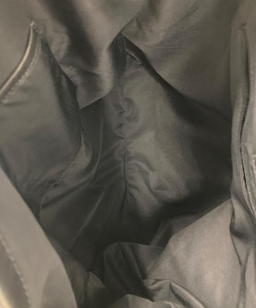 SEEKER（シーカー）SEEKER (シーカー) 2WAYレザートートバッグ ネイビーの古着・服飾アイテム