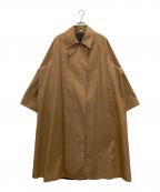 MUSEミューズ）の古着「Jeanne twill コート」｜ブラウン
