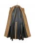 中古・古着 MUSE (ミューズ) Jeanne twill コート ブラウン サイズ:FREE：17000円