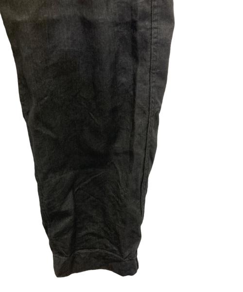 MHL（マーガレットハウエル）MHL (マーガレットハウエル) リネンウールベイカーパンツ ブラック サイズ:Sの古着・服飾アイテム
