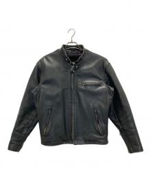 Schott（ショット）の古着「641 シングルライダースジャケット」｜ブラック