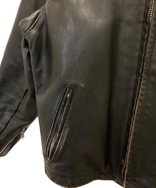 Schott（ショット）Schott (ショット) 641 シングルライダースジャケット ブラック サイズ:42の古着・服飾アイテム