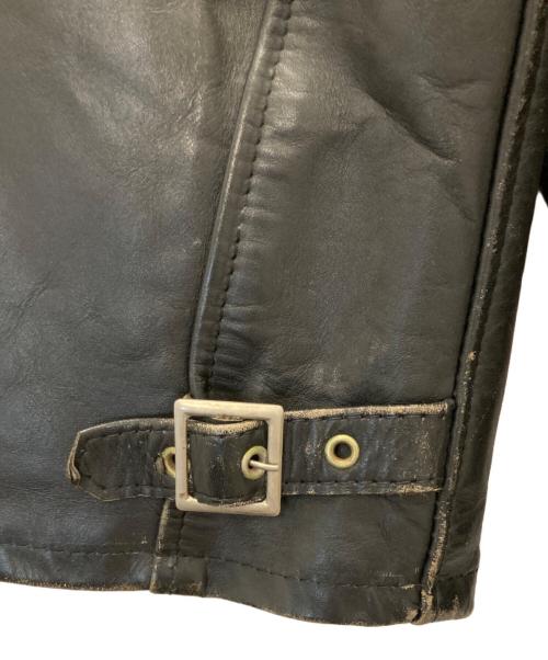 Schott（ショット）Schott (ショット) 641 シングルライダースジャケット ブラック サイズ:42の古着・服飾アイテム