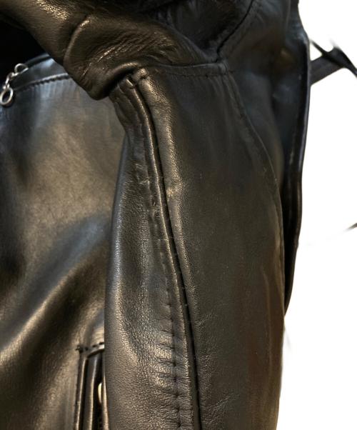 Schott（ショット）Schott (ショット) 641 シングルライダースジャケット ブラック サイズ:42の古着・服飾アイテム