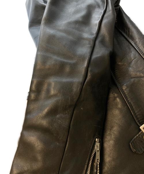 Schott（ショット）Schott (ショット) 641 シングルライダースジャケット ブラック サイズ:42の古着・服飾アイテム