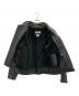 中古・古着 Schott (ショット) 641 シングルライダースジャケット ブラック サイズ:42：35000円
