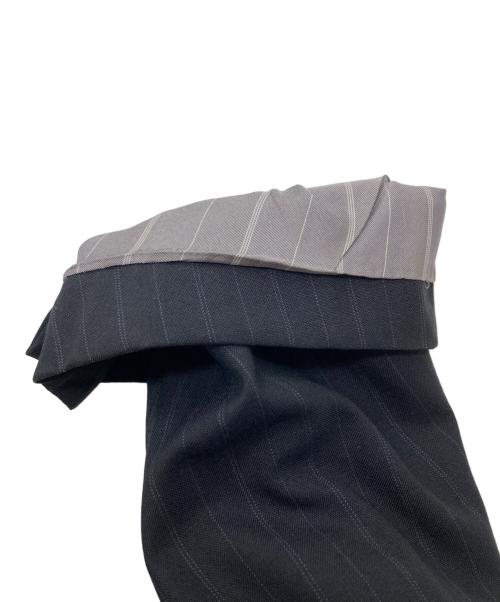 im MIYAKE DESIGN STUDIO（イッセイミヤケデザインスタジオ）im MIYAKE DESIGN STUDIO (イッセイミヤケデザインスタジオ) ストライプスーツ ネイビー サイズ:5の古着・服飾アイテム