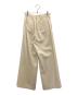 MACPHEE (マカフィー) ウールフランネル ワイドパンツ アイボリー サイズ:SIZE 32：5000円