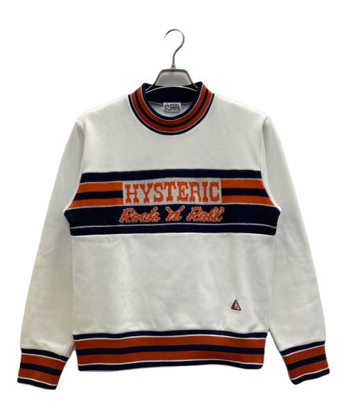 Hysteric Glamour（ヒステリックグラマー）Hysteric Glamour (ヒステリックグラマー) スウェット ホワイト サイズ:Sの古着・服飾アイテム