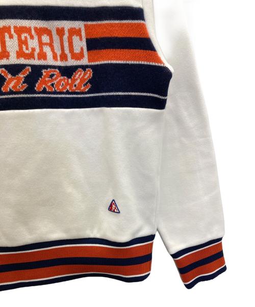 Hysteric Glamour（ヒステリックグラマー）Hysteric Glamour (ヒステリックグラマー) スウェット ホワイト サイズ:Sの古着・服飾アイテム