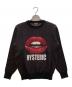 Hysteric Glamour（ヒステリックグラマー）の古着「LIPジャカード プルオーバー」｜ブラック