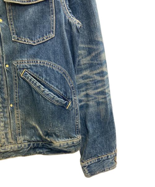 Hysteric Glamour（ヒステリックグラマー）Hysteric Glamour (ヒステリックグラマー) ジップアップデニムジャケット ブラック サイズ:Sの古着・服飾アイテム