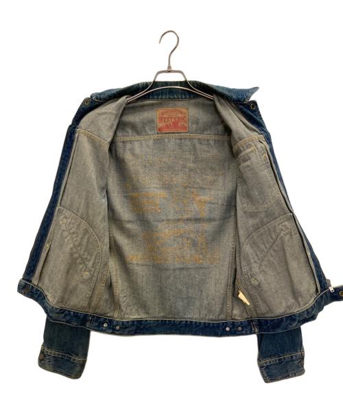 Hysteric Glamour（ヒステリックグラマー）Hysteric Glamour (ヒステリックグラマー) ジップアップデニムジャケット ブラック サイズ:Sの古着・服飾アイテム